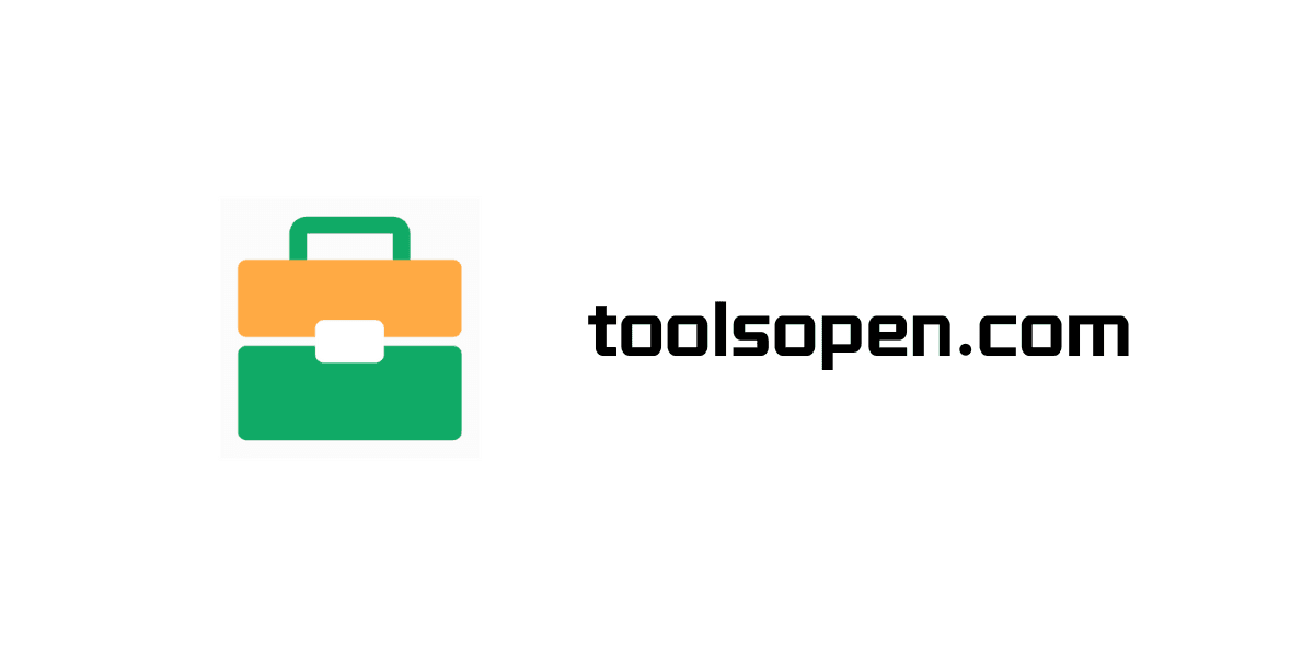 Tools Open